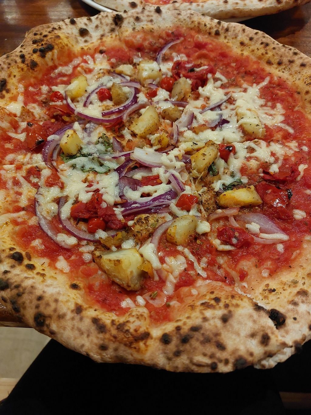 Rudy's Neapolitan Pizza Sheffield Restaurant HappyCow