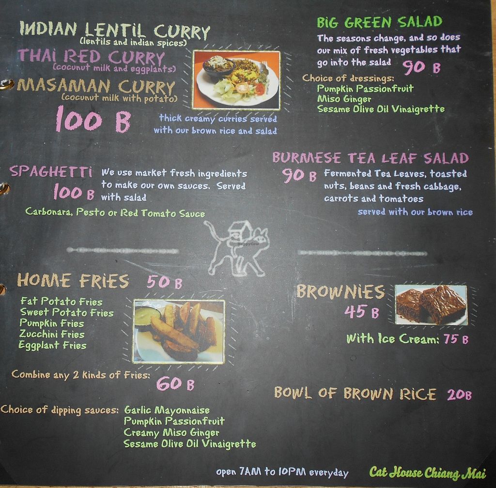 Cat House Chiang Mai Restaurant HappyCow