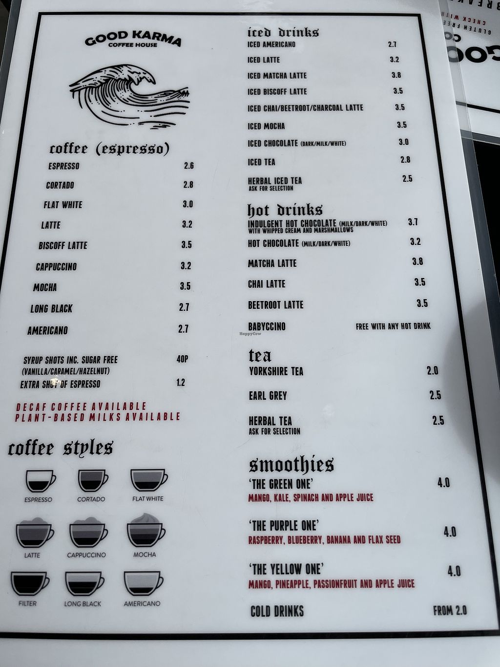 Good Karma Coffee House Brighouse Restaurant HappyCow