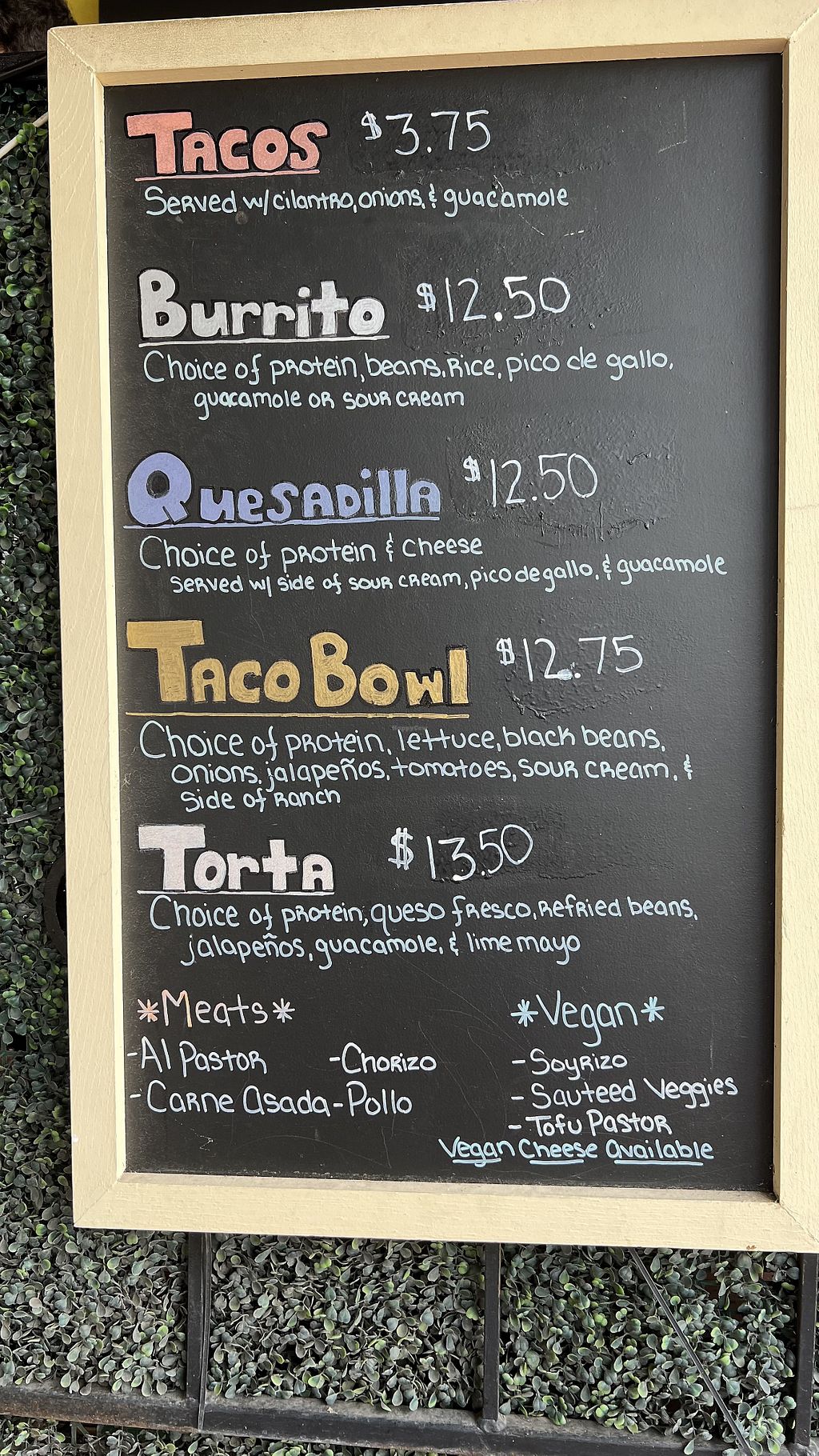 Jimmy's Tacos Tampa Florida Restaurant HappyCow