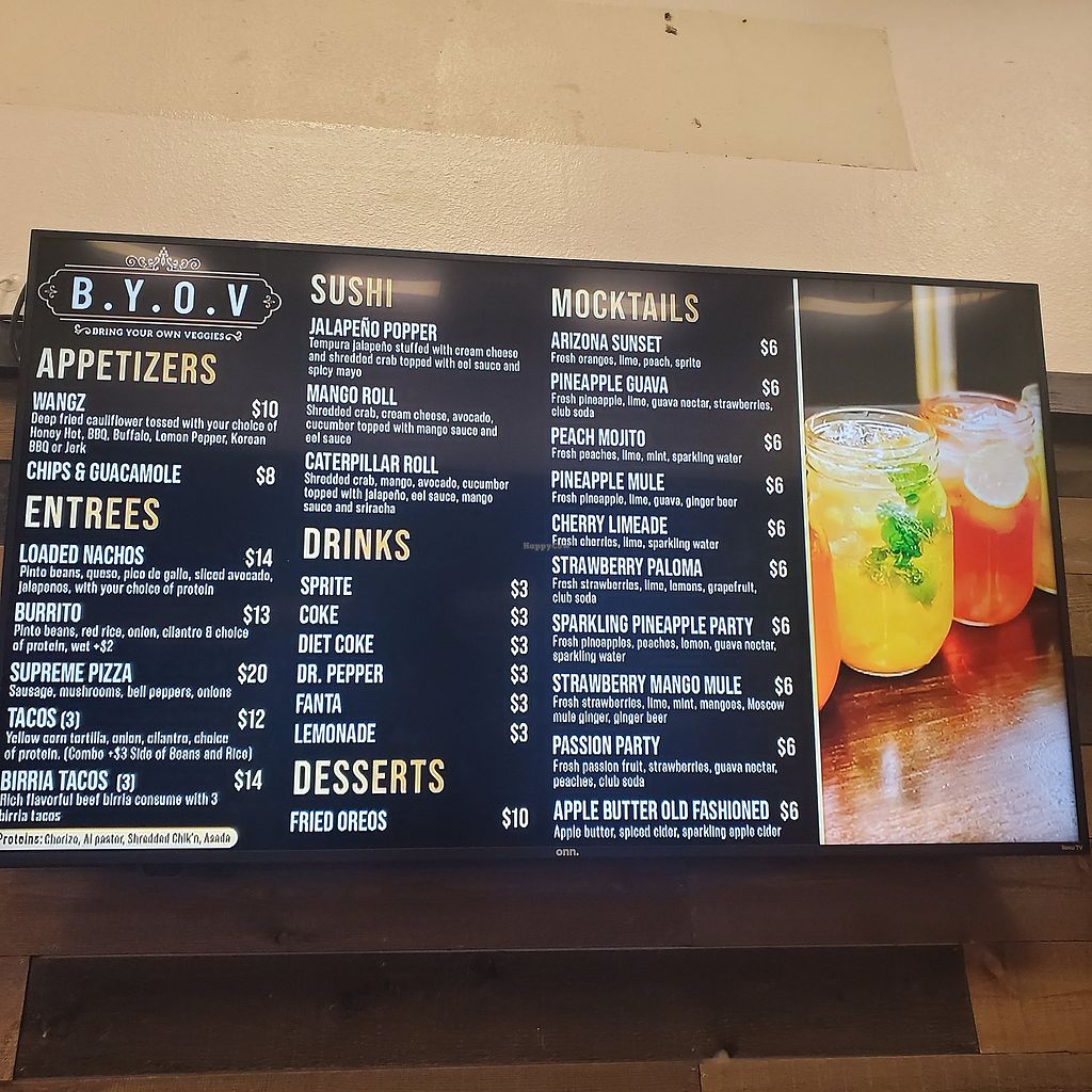 CLOSED BYOV Chandler Arizona Restaurant HappyCow