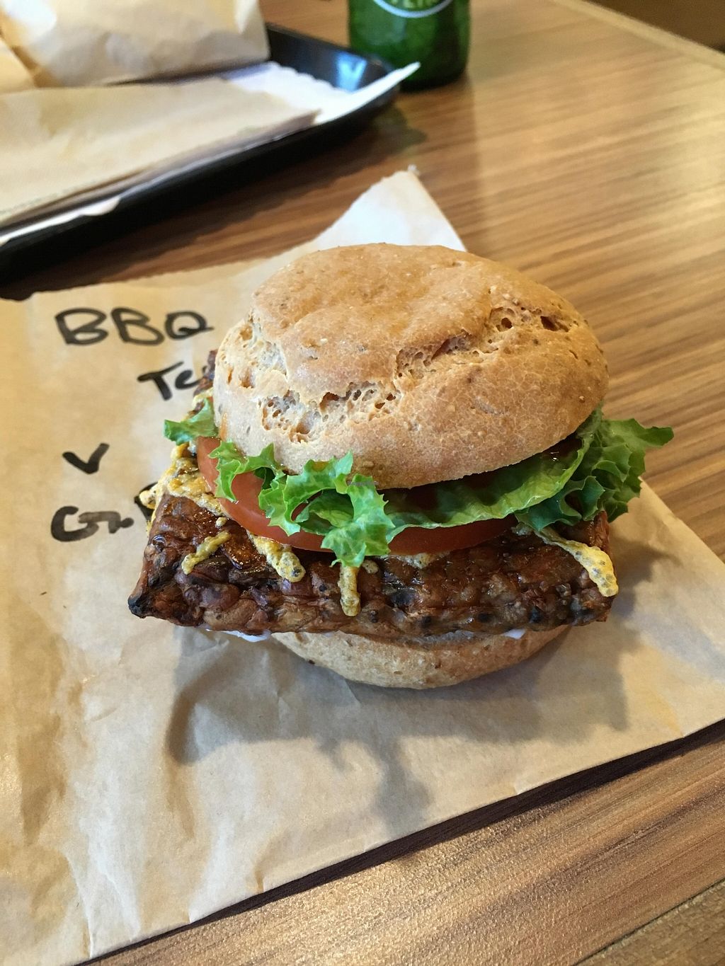 Tera V Burger Vancouver British Columbia Restaurant HappyCow