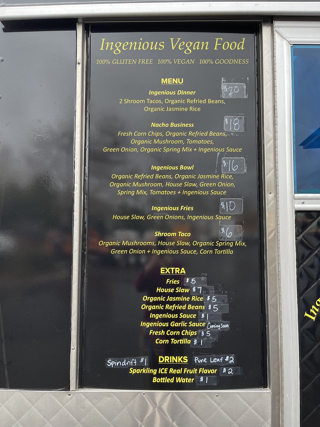 Ingenious Vegan Food Sacramento California Food Truck HappyCow