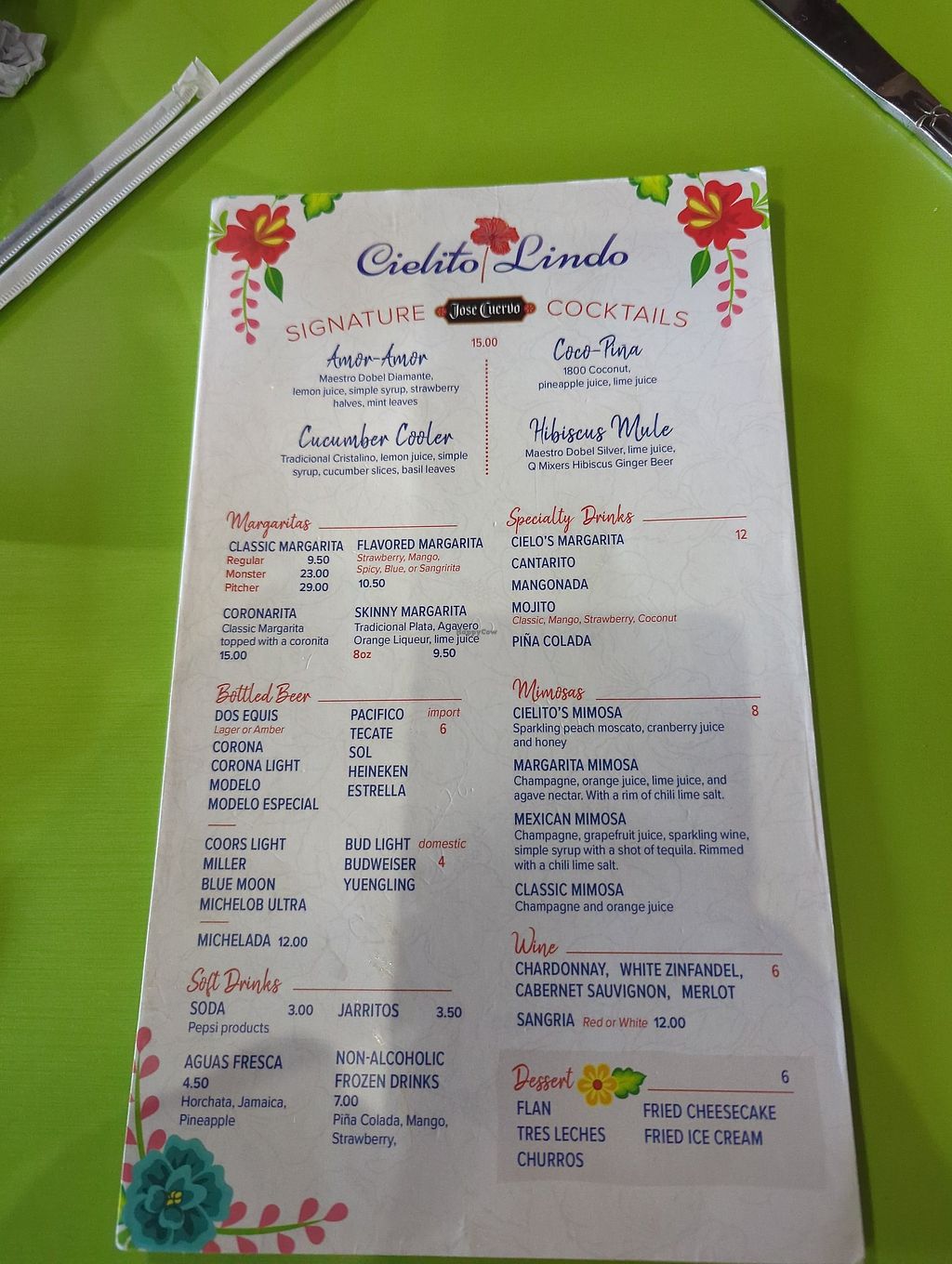 Cielito Lindo Mexican Grill Apopka Florida Restaurant HappyCow