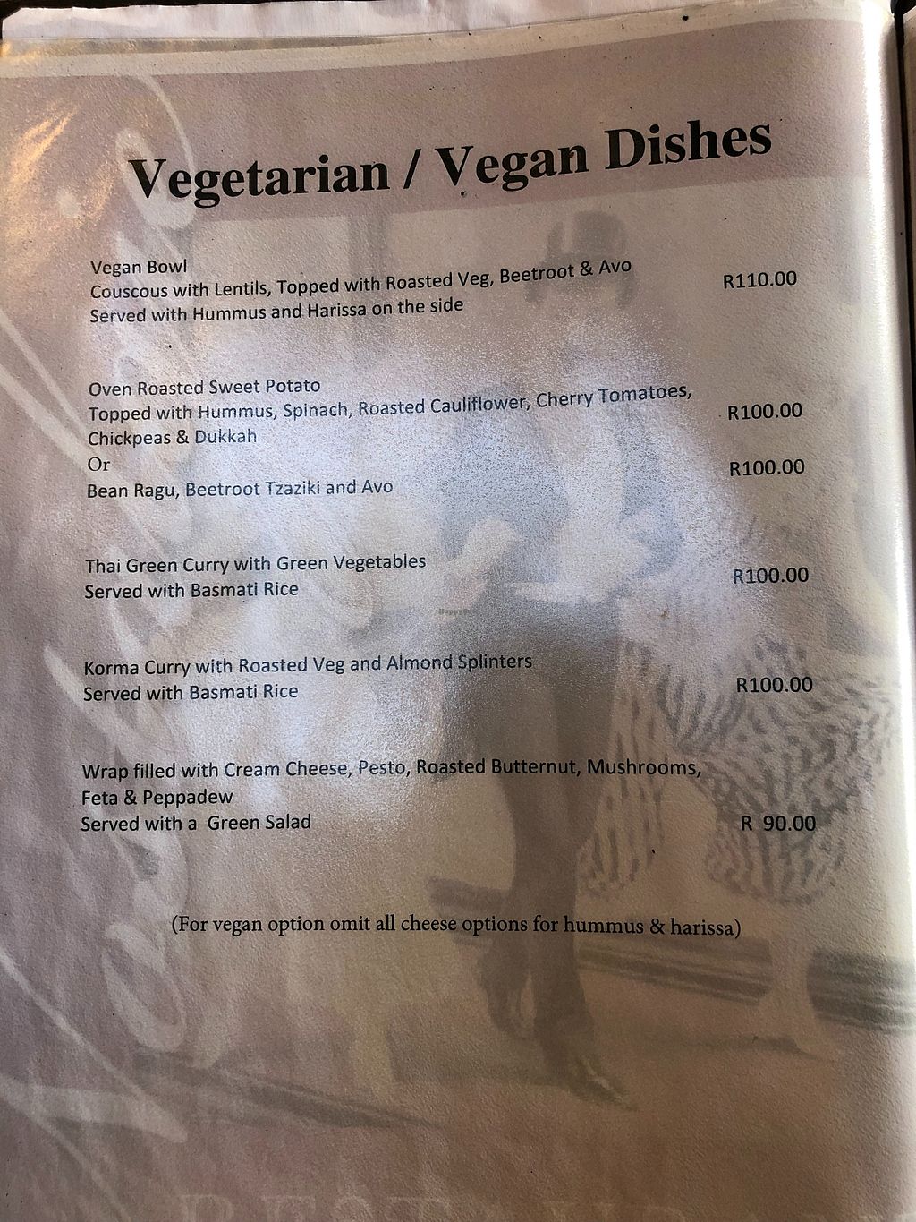 Nostalgie Oudtshoorn Restaurant HappyCow