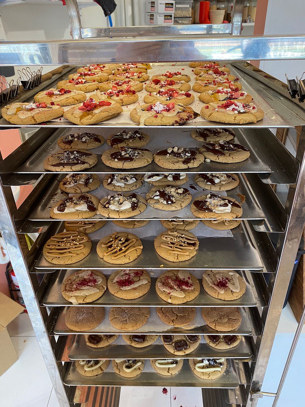 CLOSED Chunk'd Cookies Wellington Bakery HappyCow