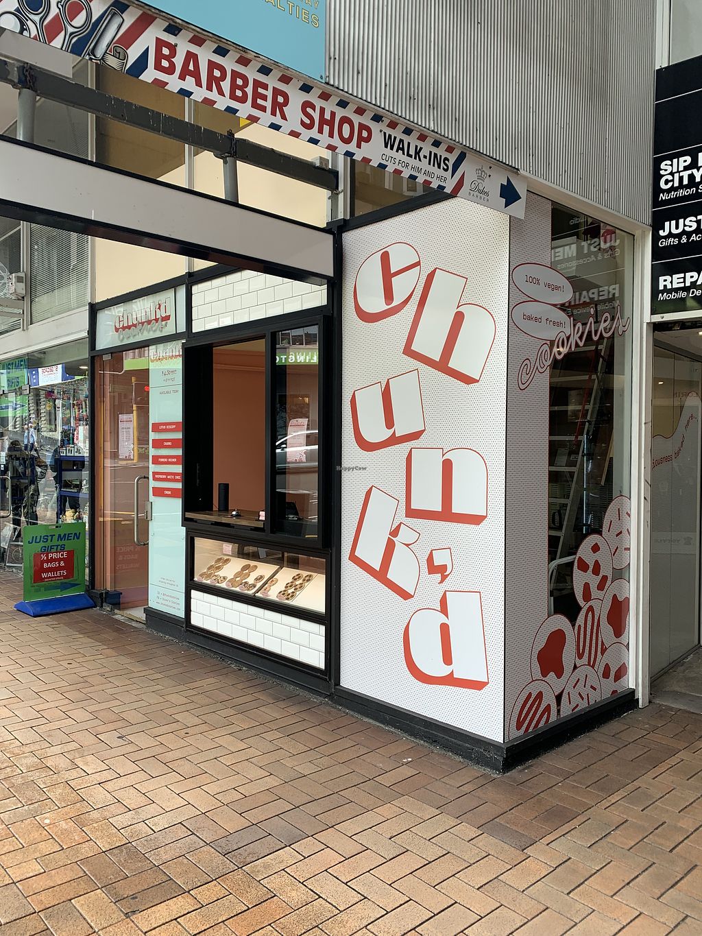 CLOSED Chunk'd Cookies Wellington Bakery HappyCow