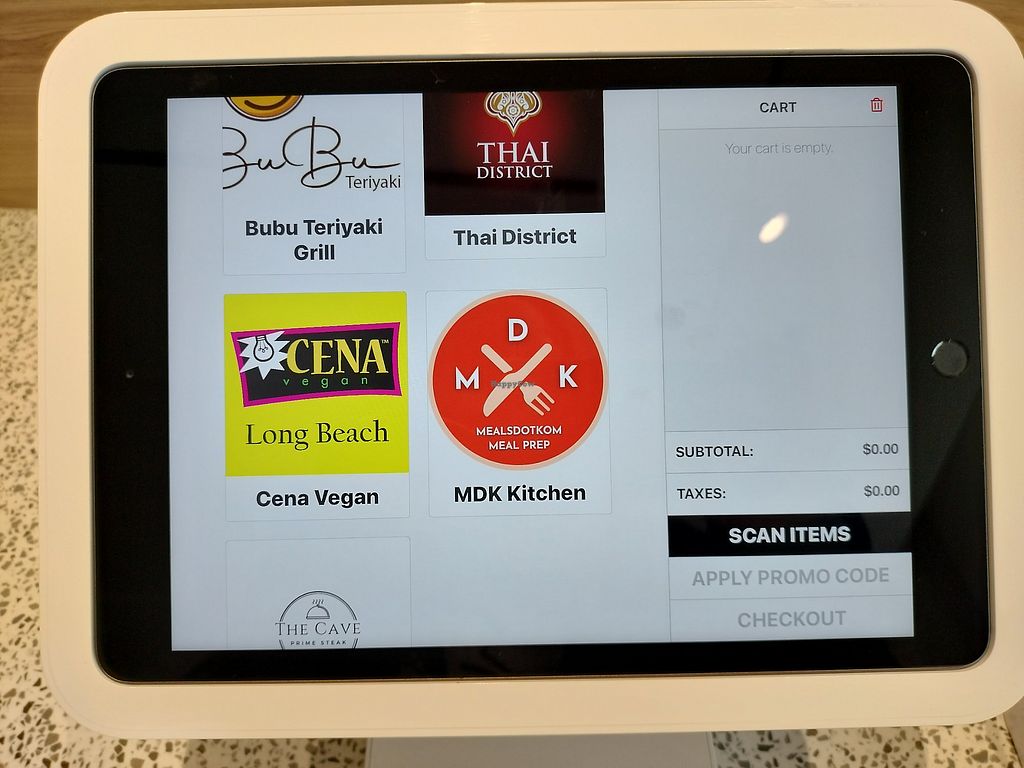 Cena Vegan Ghost Kitchen Long Beach California Restaurant HappyCow