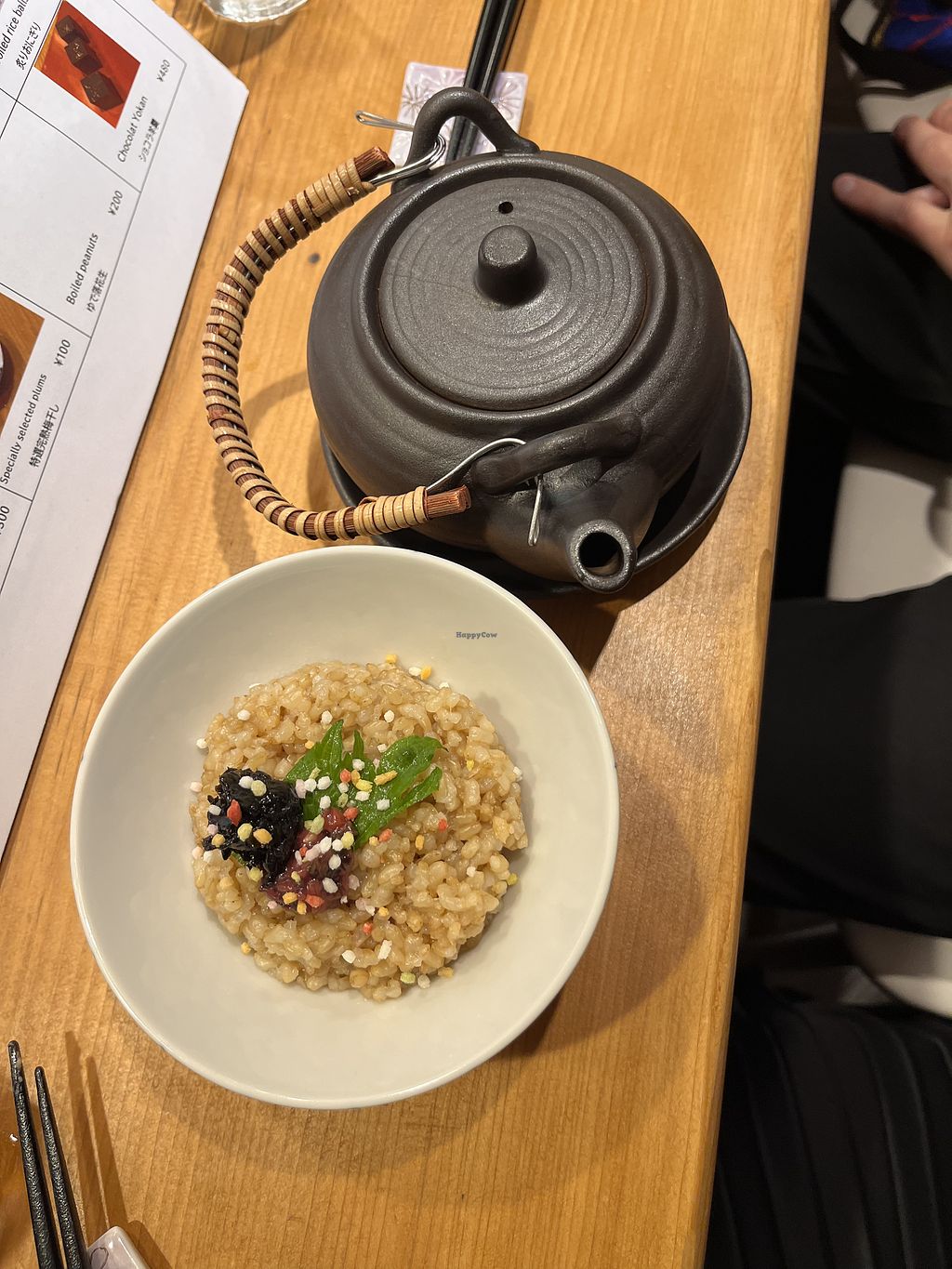 Vegan Farm 玄米だし茶漬け 虹屋 nijiya Kyoto Review "Lovely little