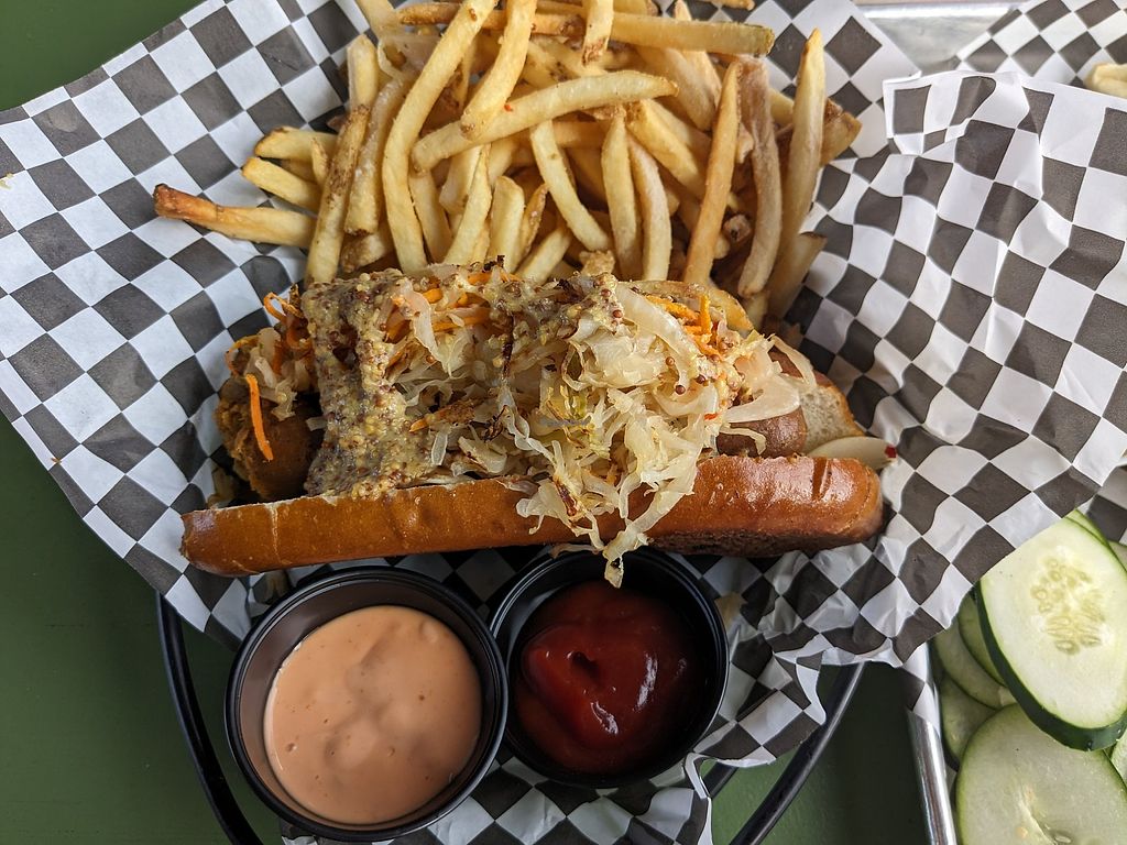 Ferment Brewing Company Hood River Oregon Restaurant HappyCow