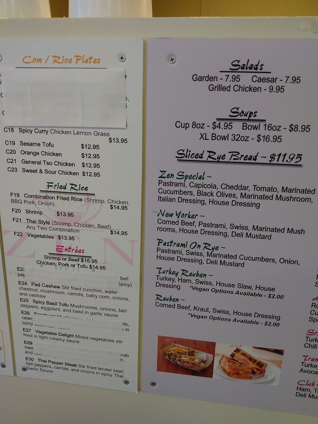 Zen Deli Fort Myers Florida Restaurant HappyCow