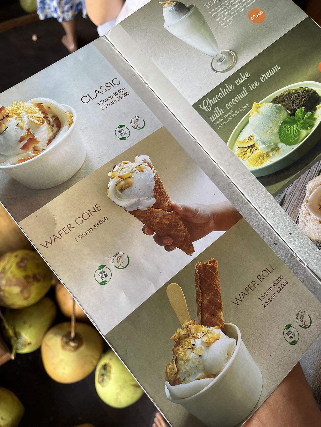 Tukies Coconut Shop Ubud Bali Ice Cream HappyCow