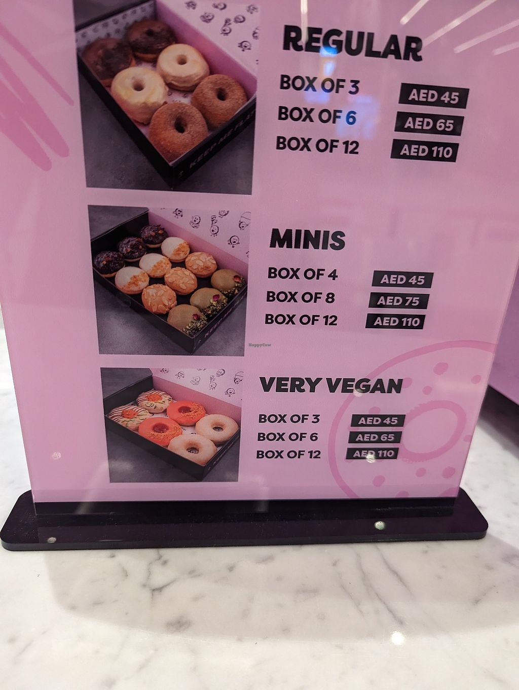 HEREO Donuts Dubai Bakery HappyCow