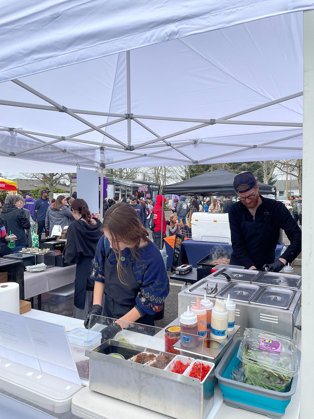 CLOSED Earthling Grill Puyallup Washington Market Vendor HappyCow