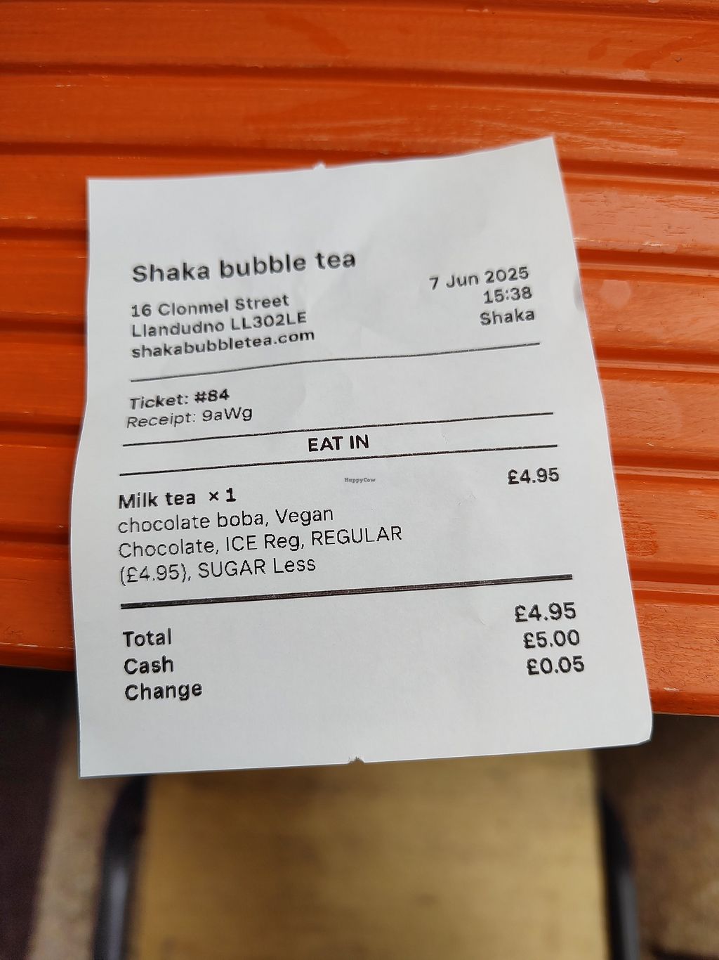CLOSED Shaka Bubble Tea Llandudno Coffee Tea HappyCow