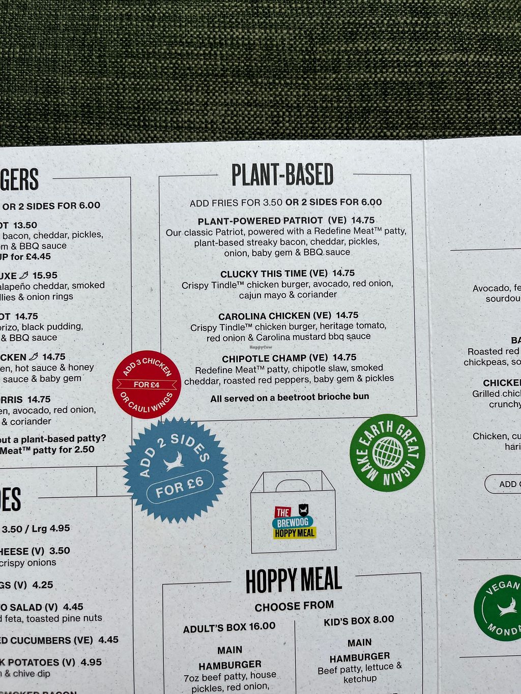 BrewDog Doghouse New St Edinburgh Restaurant HappyCow