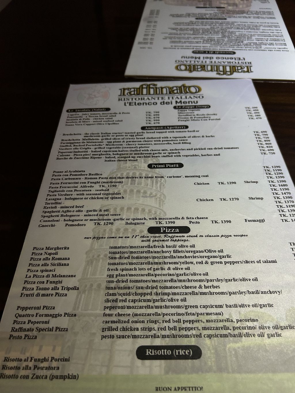 Raffinato Ristorante Italiano Dhaka Restaurant HappyCow