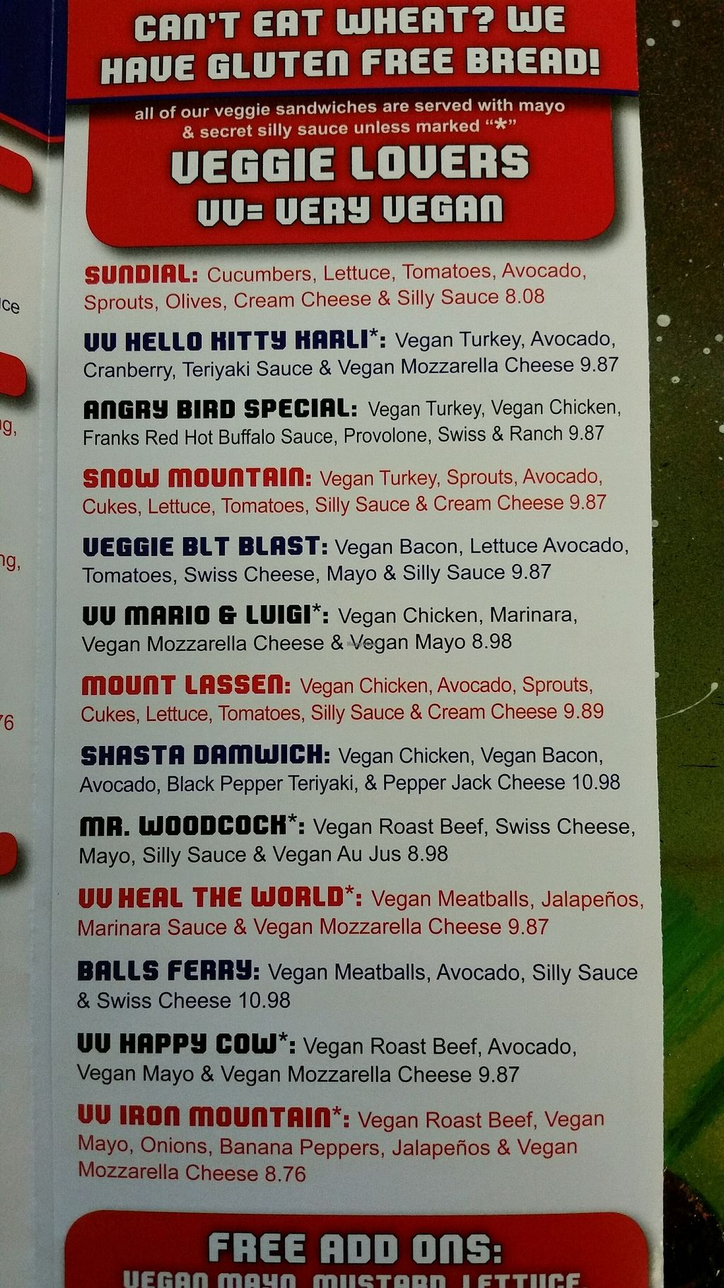 CLOSED The Best Little Sandwich Shop Eureka Way Redding California