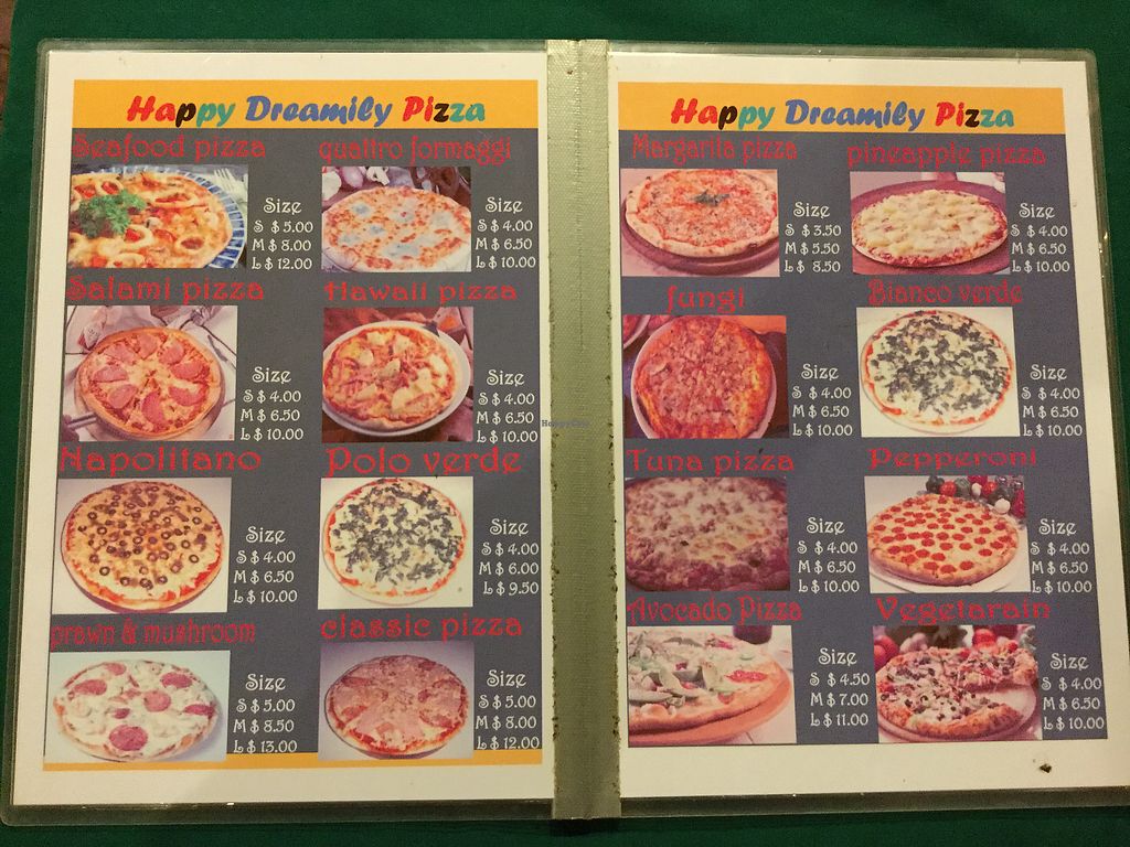 Happy Dreamily Pizza Kampot Restaurant Happycow