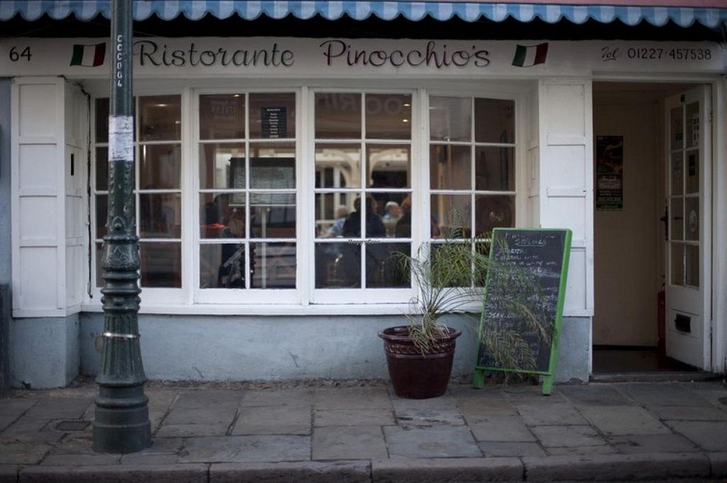 Pinocchio's Canterbury Restaurant HappyCow