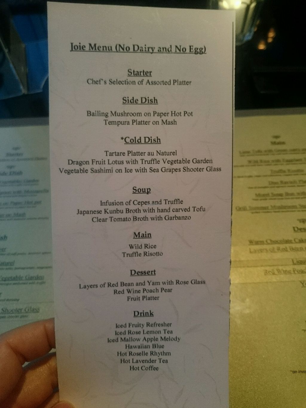 Joie Restaurant Central Singapore Restaurant HappyCow