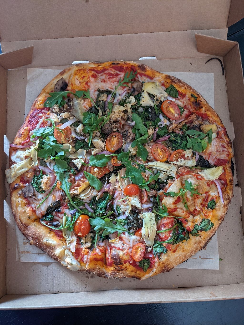Blaze Pizza Laurel Maryland Restaurant HappyCow