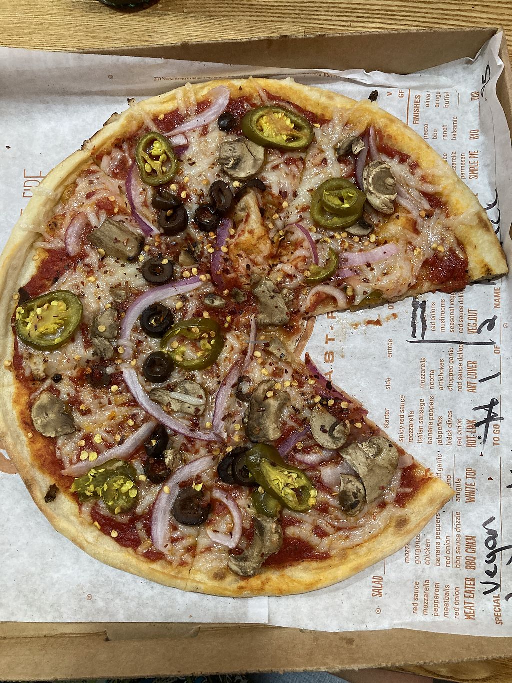 Blaze Pizza Laurel Maryland Restaurant HappyCow