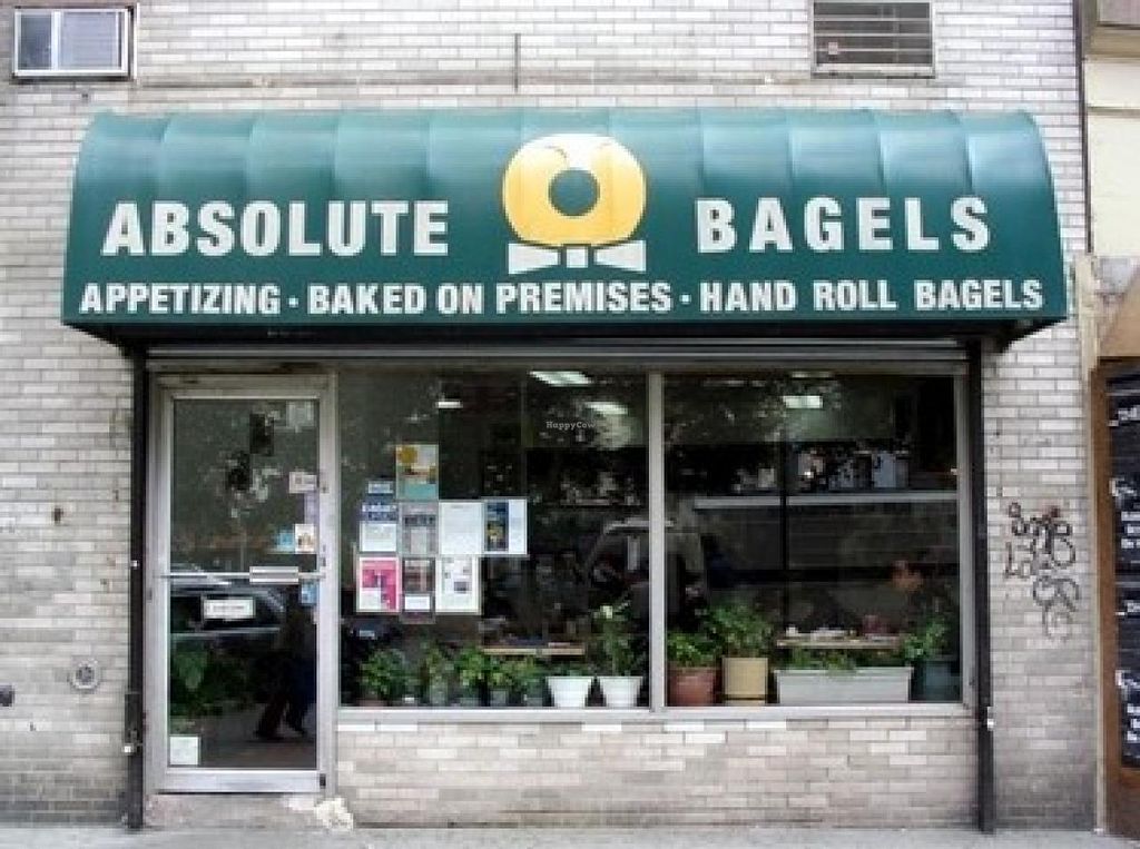 Absolute Bagels New York City New York Restaurant HappyCow