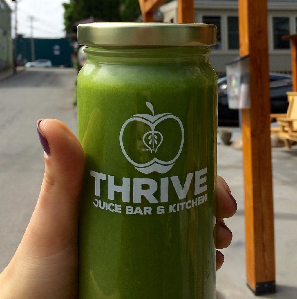 Thrive Juice Bar and Kitchen Bar Harbor Maine Restaurant HappyCow