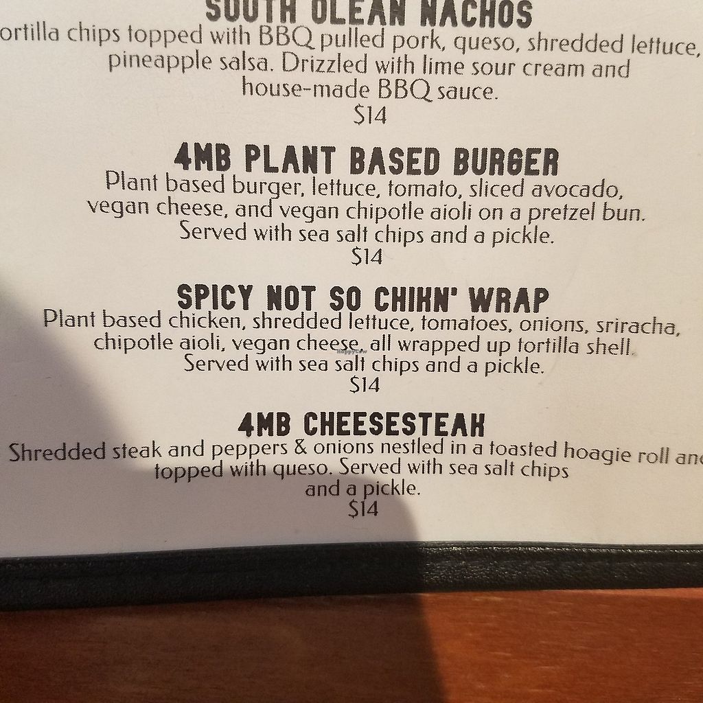 Four Mile Brewing Olean New York Restaurant HappyCow