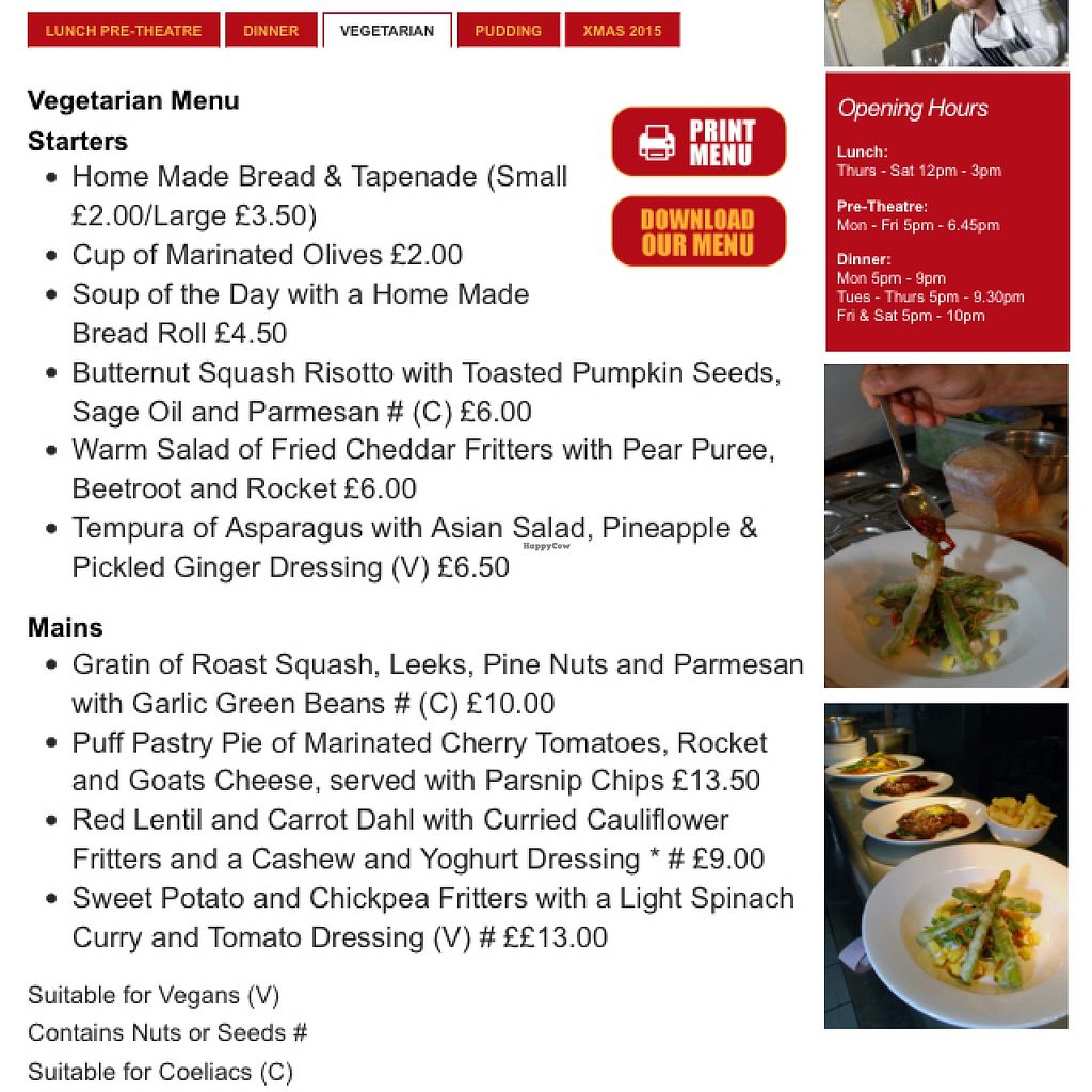 Ginger Bistro Belfast Restaurant HappyCow