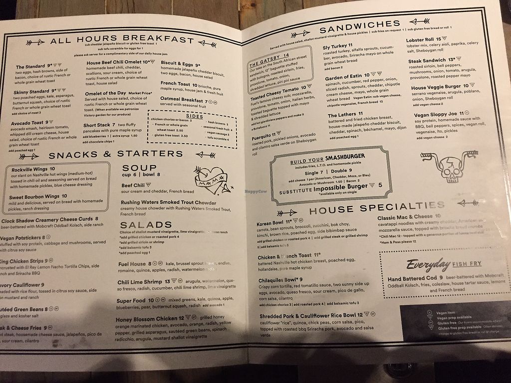 CLOSED Fuel Cafe Milwaukee Wisconsin Restaurant HappyCow