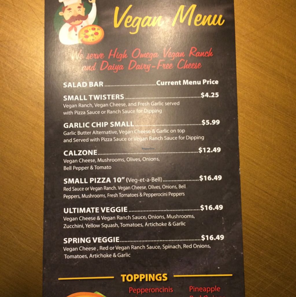 Pizza Bell Elk Grove California Restaurant Happycow