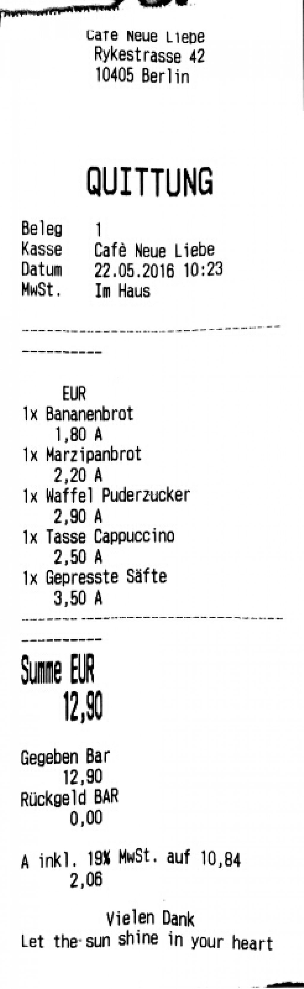 Cafe Neue Liebe Berlin Restaurant Happycow