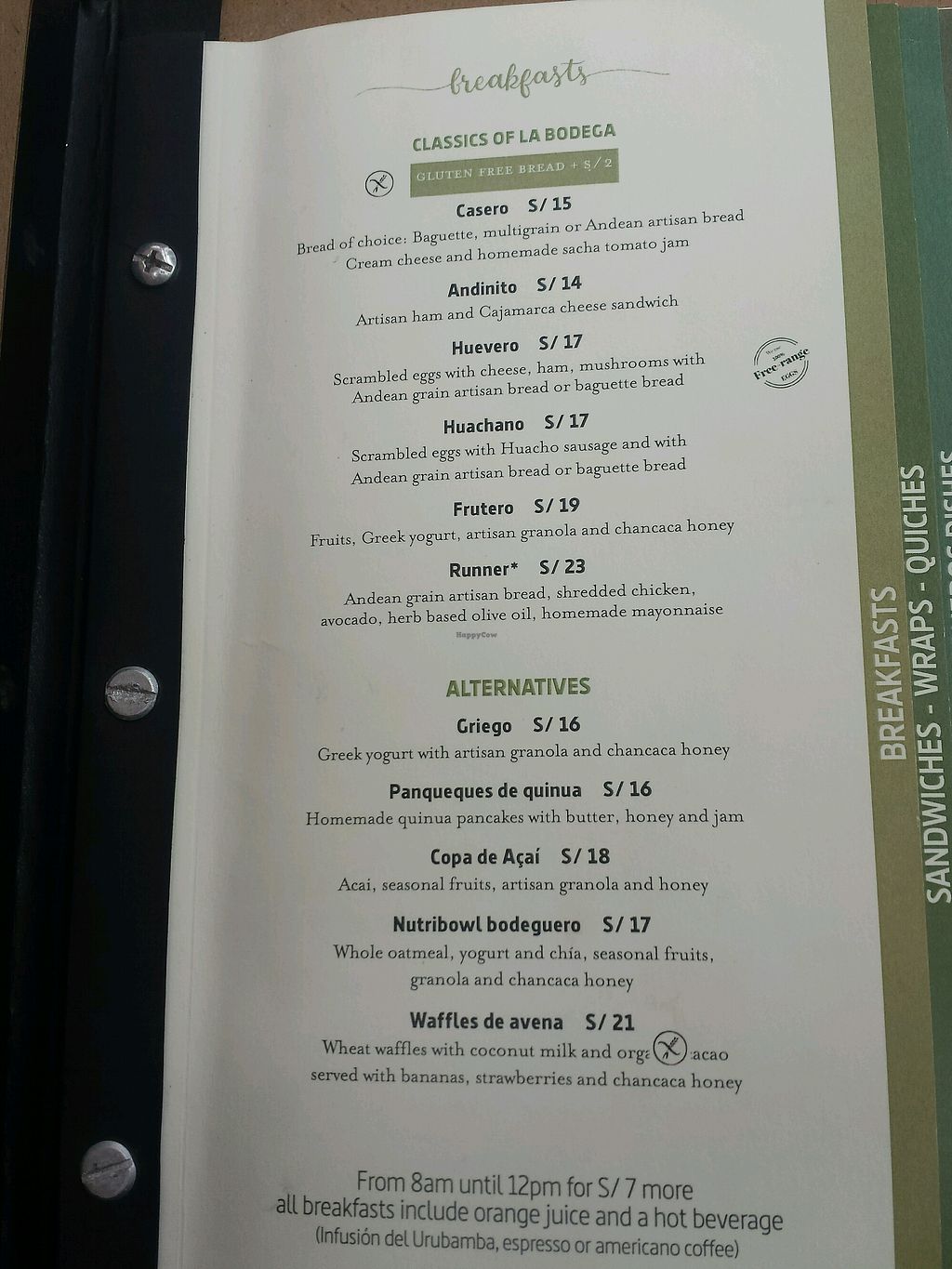 La Bodega Verde Lima Restaurant Happycow