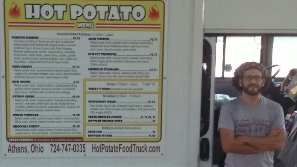 CLOSED Hot Potato Food Truck Athens Ohio Food Truck HappyCow
