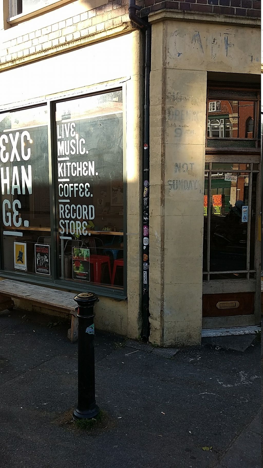CLOSED Exchange Coffee Shop & Kitchen Bristol Restaurant HappyCow