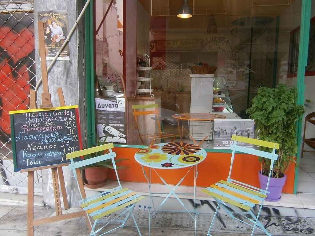 CLOSED Utopian Garden , Athens Restaurant , HappyCow