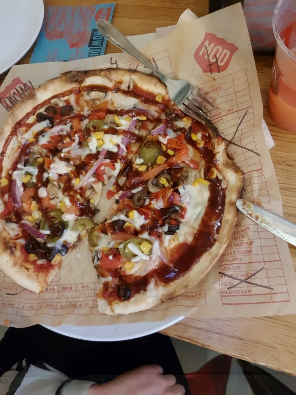 CLOSED Mod Pizza Cardigan Fields Leeds Restaurant HappyCow