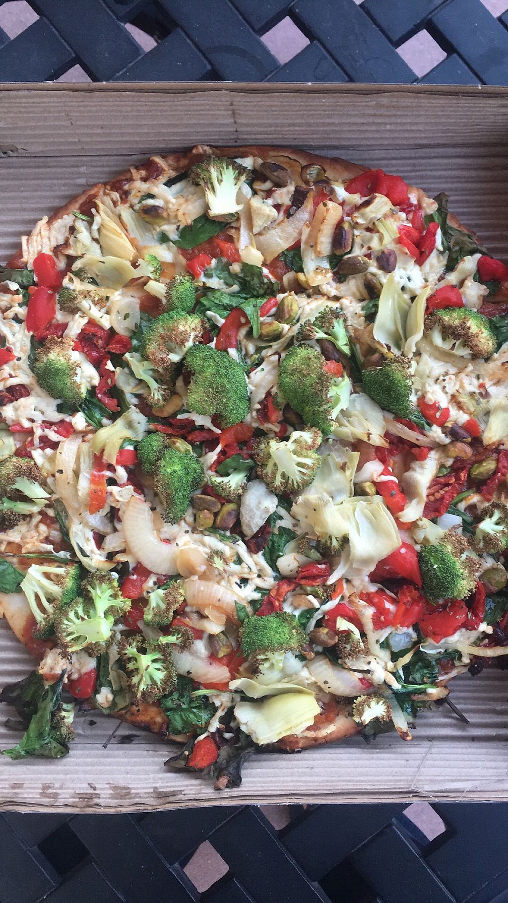Closed Healthy Cow Pizza Katy Texas Restaurant Hycow True Vegan Pizza At Healthy Cow In Katy