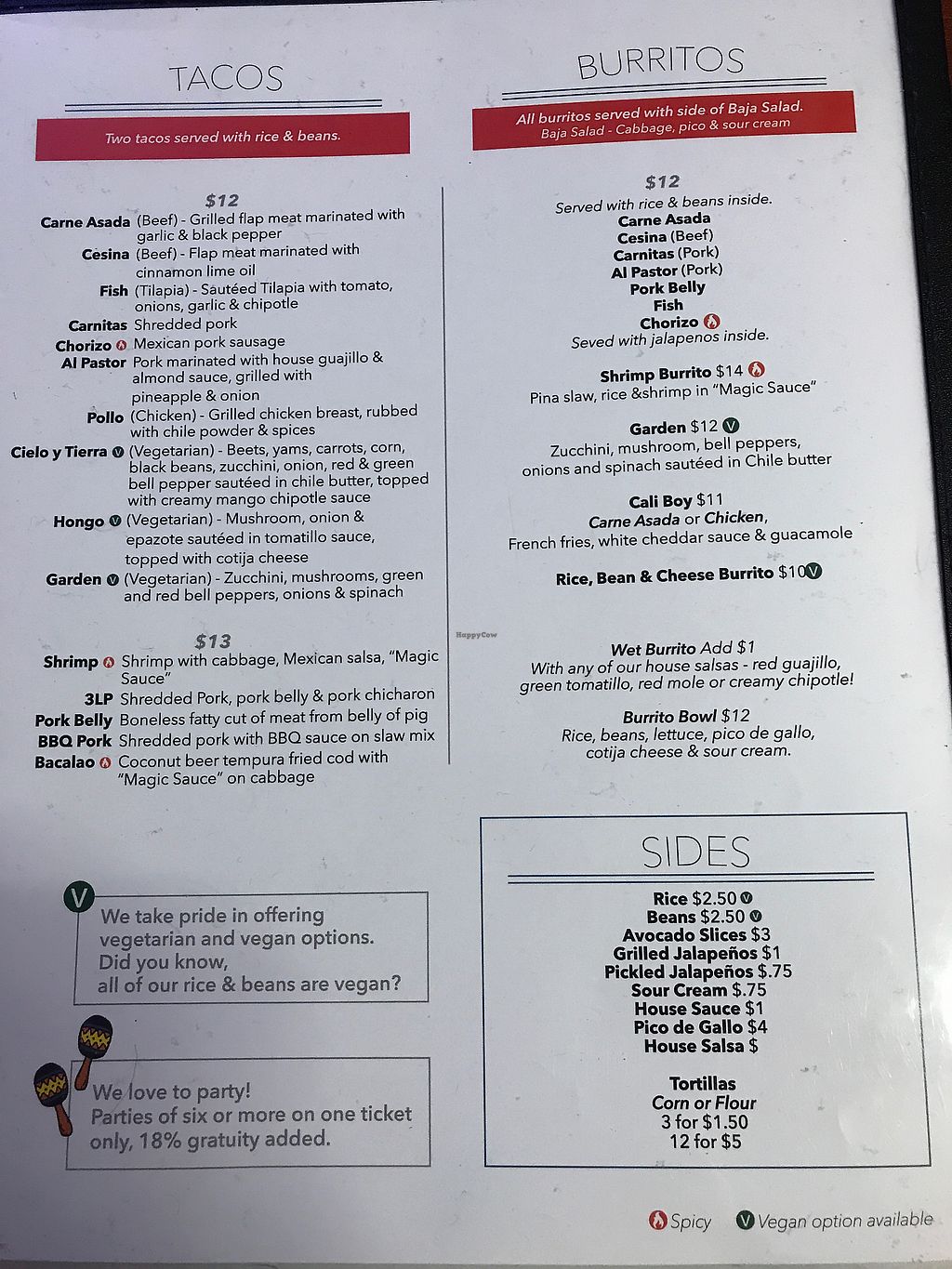 CLOSED Luna Azul Seattle Washington Restaurant HappyCow