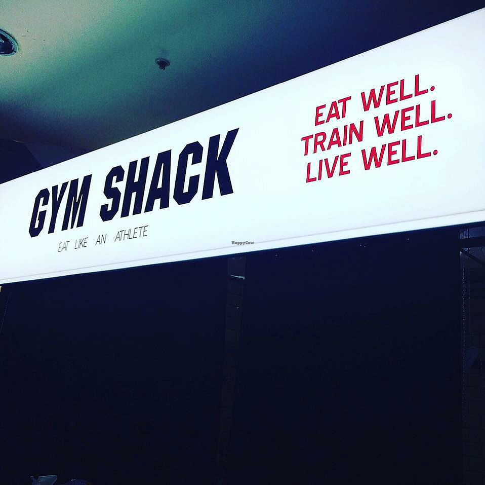 Gym Shack CLOSED: Gym Shack - Manchester Restaurant - HappyCow