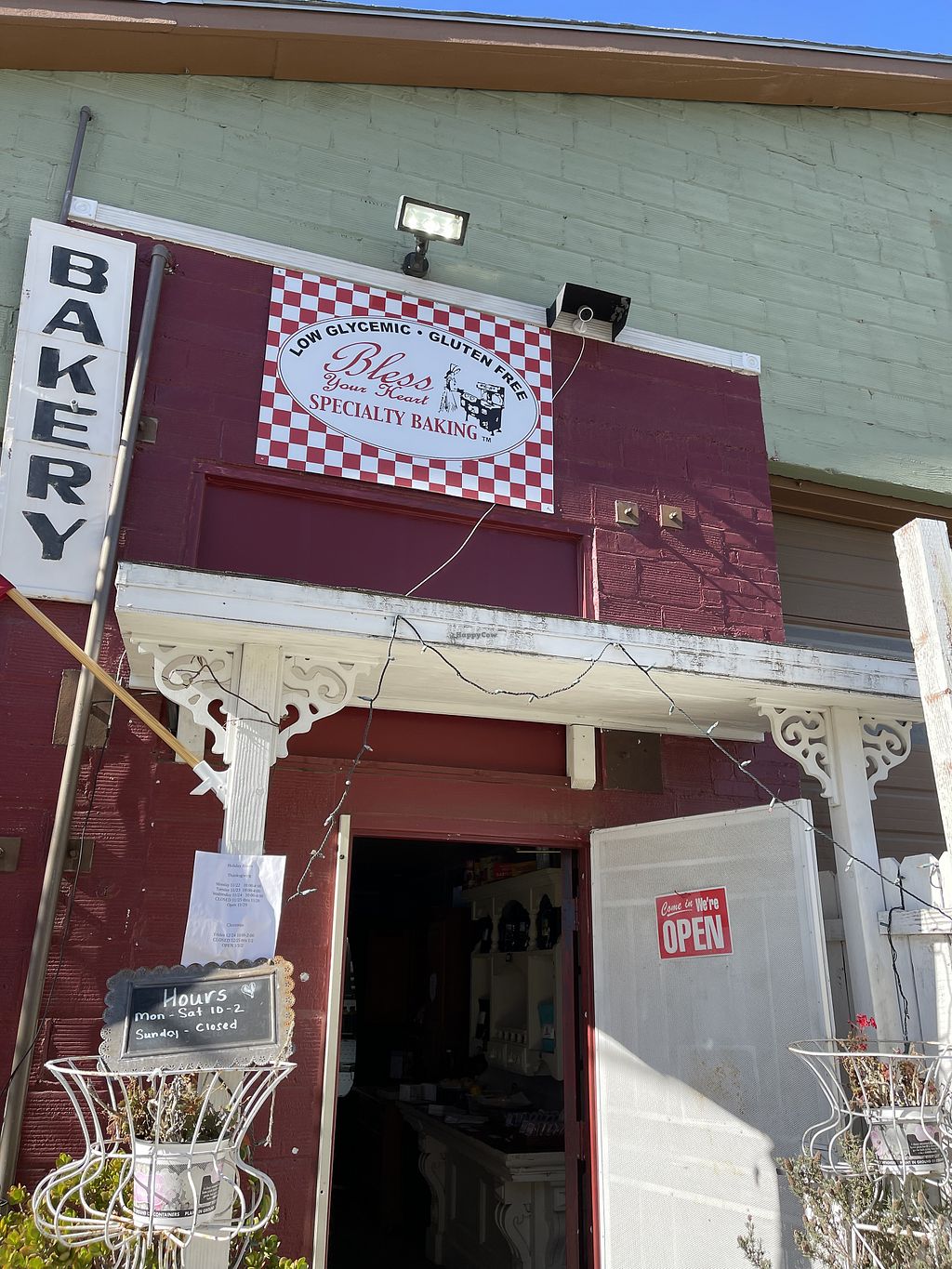 CLOSED Bless Your Heart Bakery Paso Robles California Restaurant