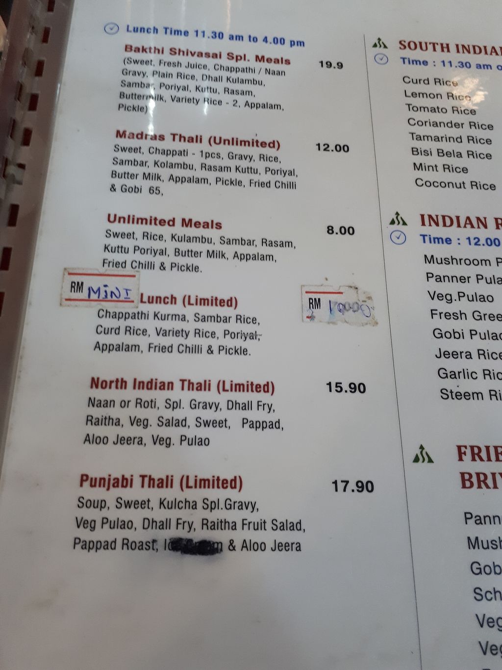 Bakti Woodlands Vegetarian Food Cafe Kuala Lumpur Restaurant HappyCow