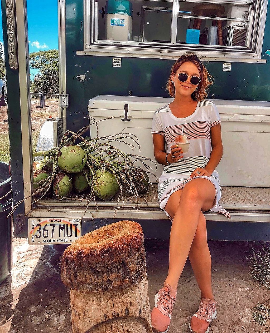 Coconut Caboose Paia Hawaii Ice Cream HappyCow