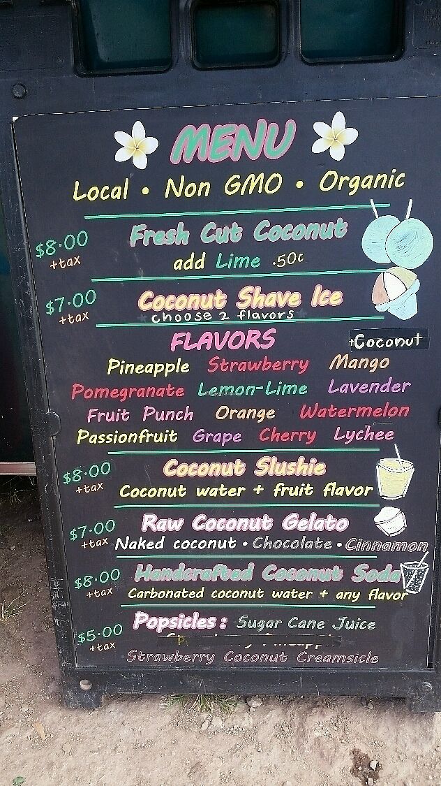 Coconut Caboose Paia Hawaii Ice Cream HappyCow