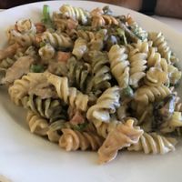 Pasta Alfredo at Loving Hut in Upland