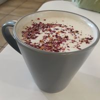 Rose tea (hot) at Loving Hut in Upland