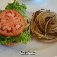 ocean splash sandwich at Loving Hut in Upland