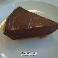 chocolate pie at Loving Hut in Upland